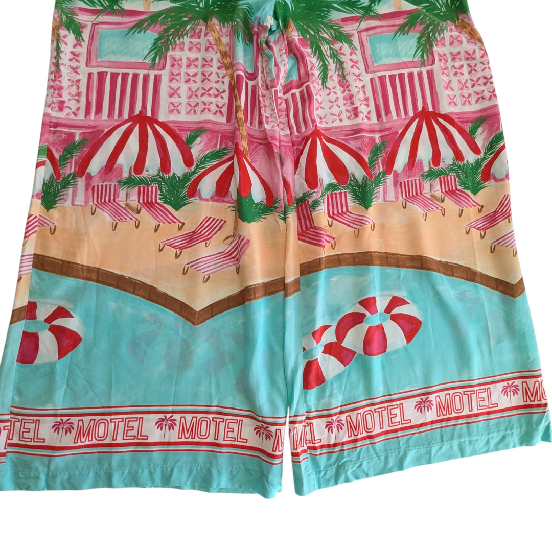 Me & B Motel Print 2 Piece Set Size 42 NWT