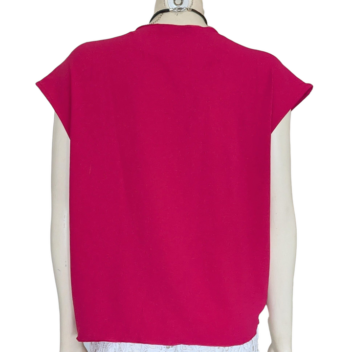 Zara Hot Pink Top Size Medium
