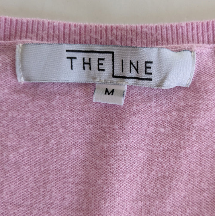 The Line Cotton/Silk Blend Sweater Size Medium