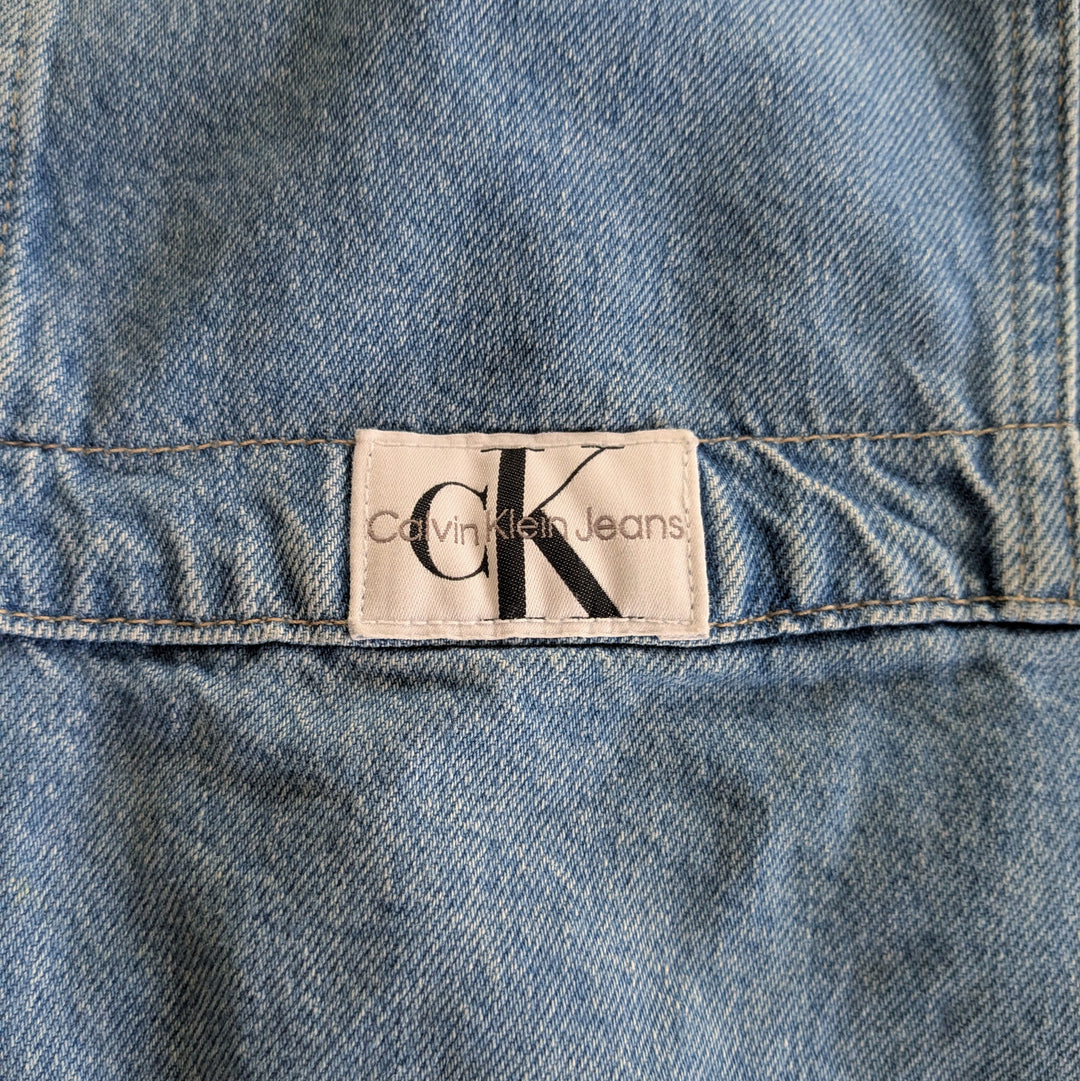 Calvin Klein Jeans Denim Dress Size Small