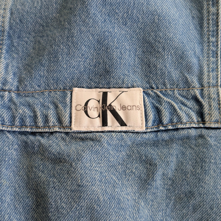Calvin Klein Jeans Denim Dress Size Small