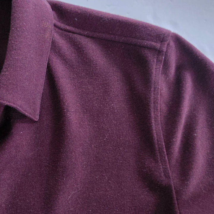 Kit & Ace Burgundy Shacket Size Small