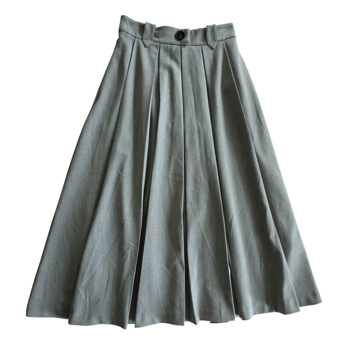 Zara Pleated Midi Skirt Size XS