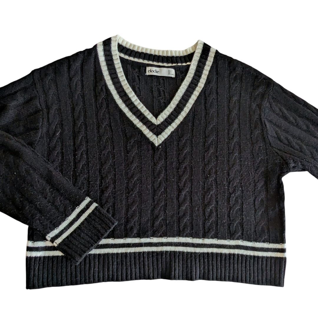 Elodie Varsity Sweater Size Medium