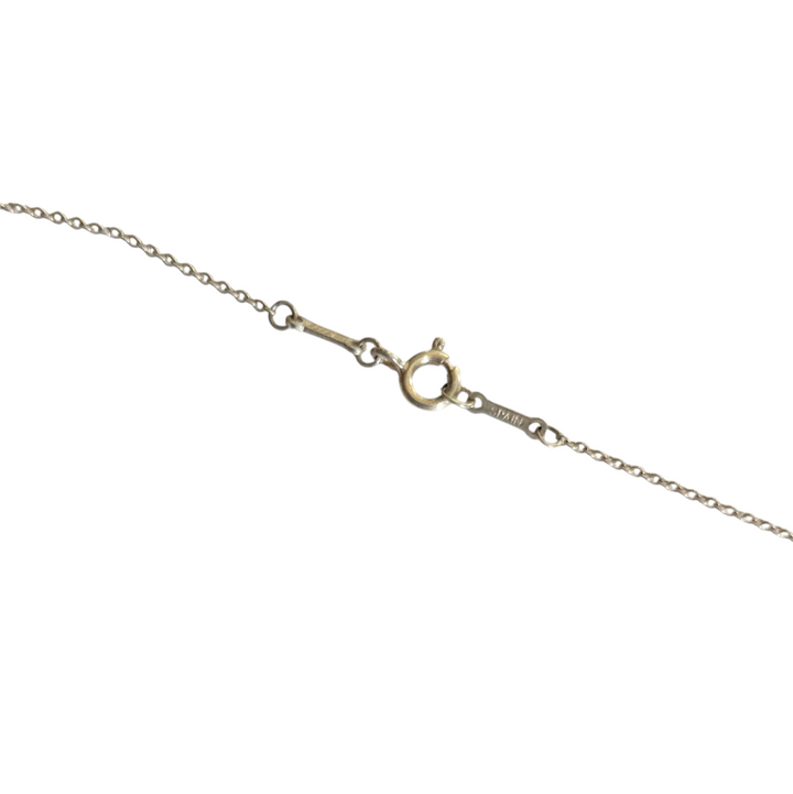 Tiffany Sterling Silver "C" Initial Necklace