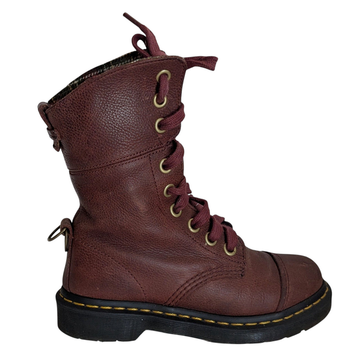 Dr Martens Aimilita Combat Boots Size 8