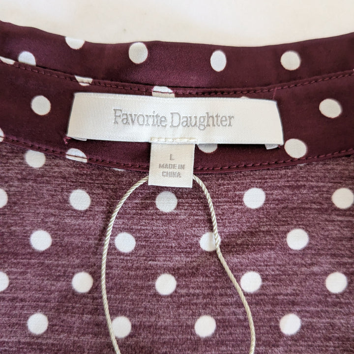 Favorite Daughter Cropped Blouse Size Large