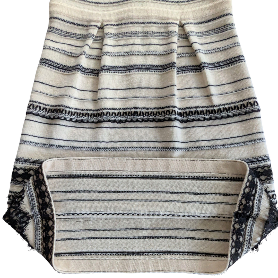 Nanette Lepore Embroidered Sweater Dress Size XS