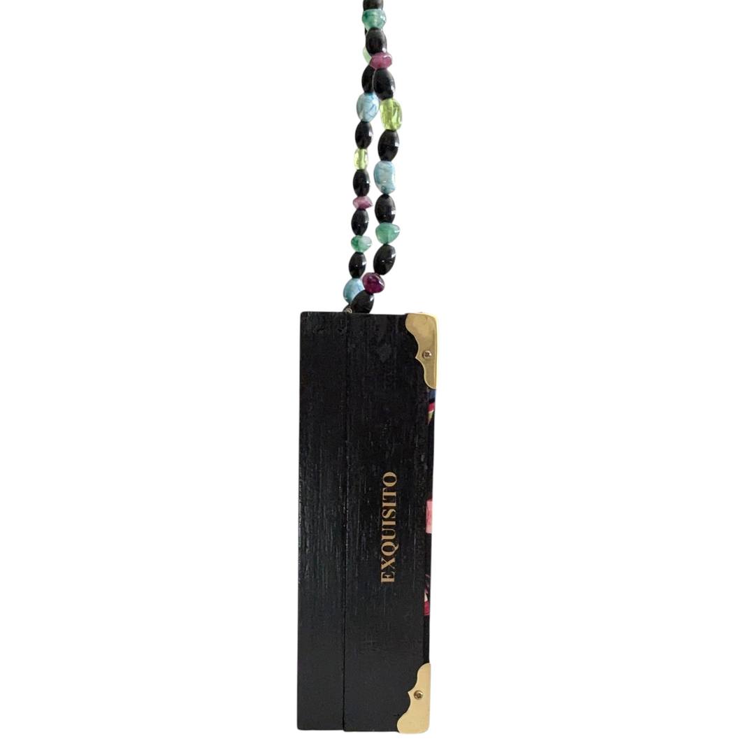 Belinda Black Upcycled Cigar Box Bag