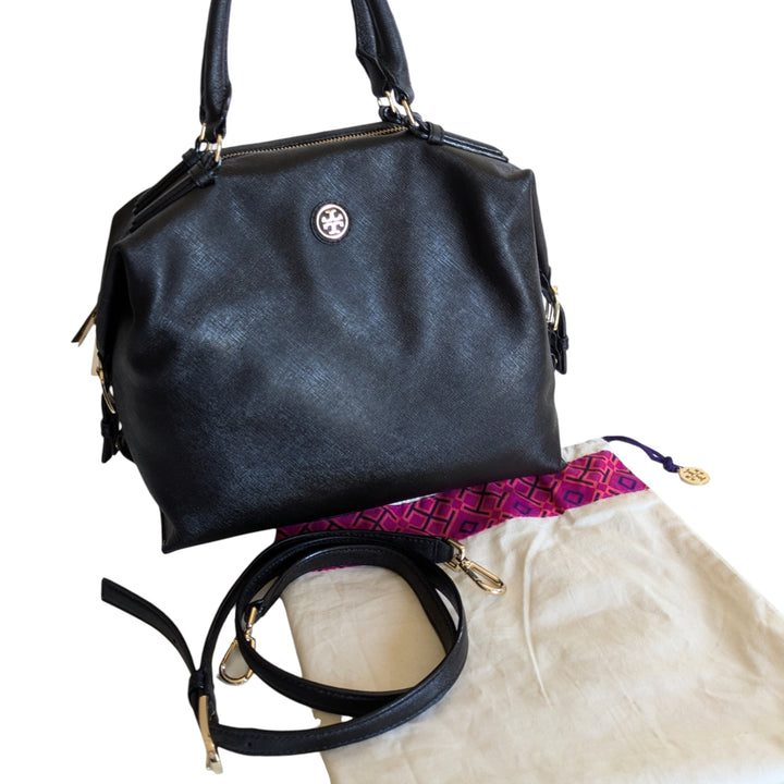 Tory Burch Saffiano Leather Satchel