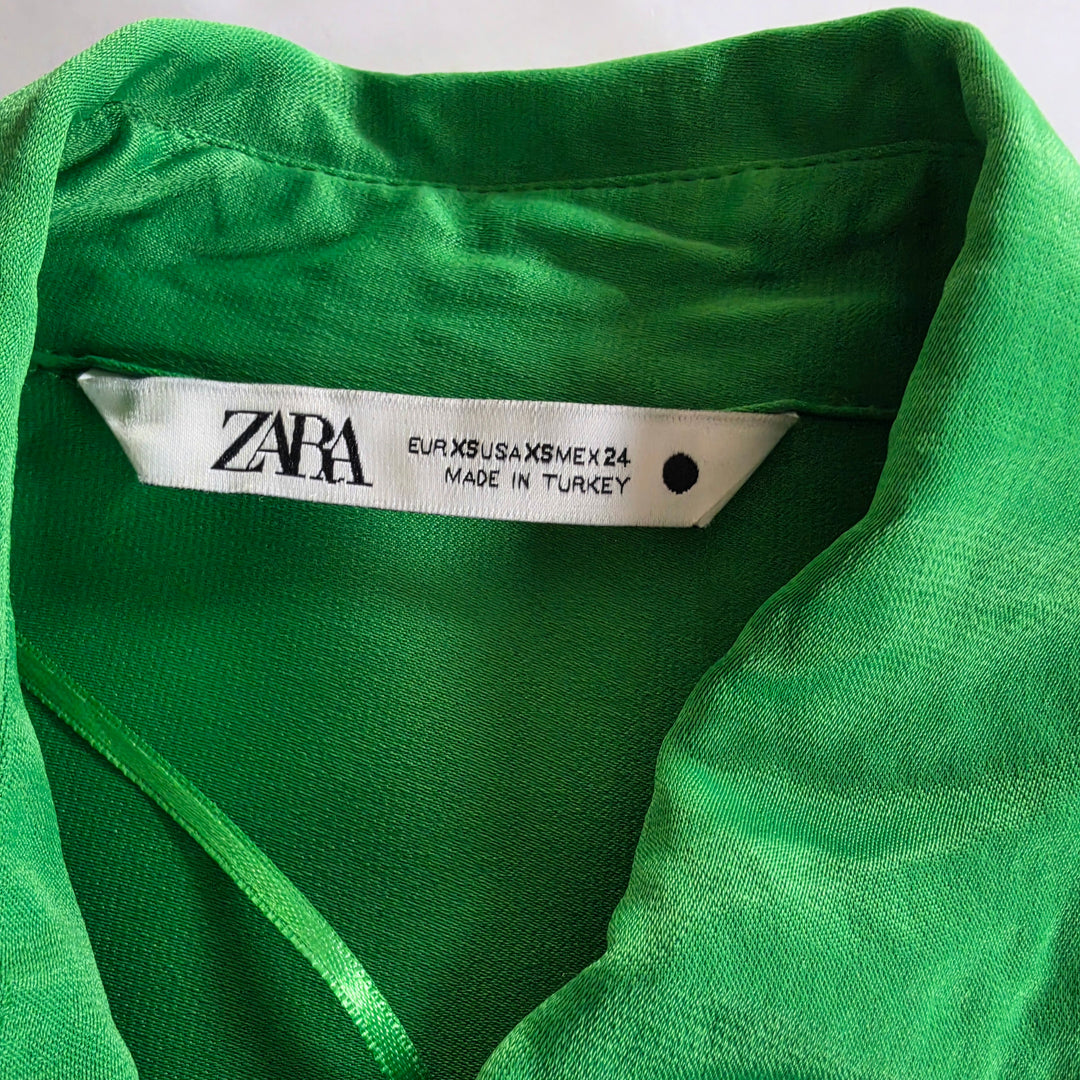 Zara Satin Blouse Size XS