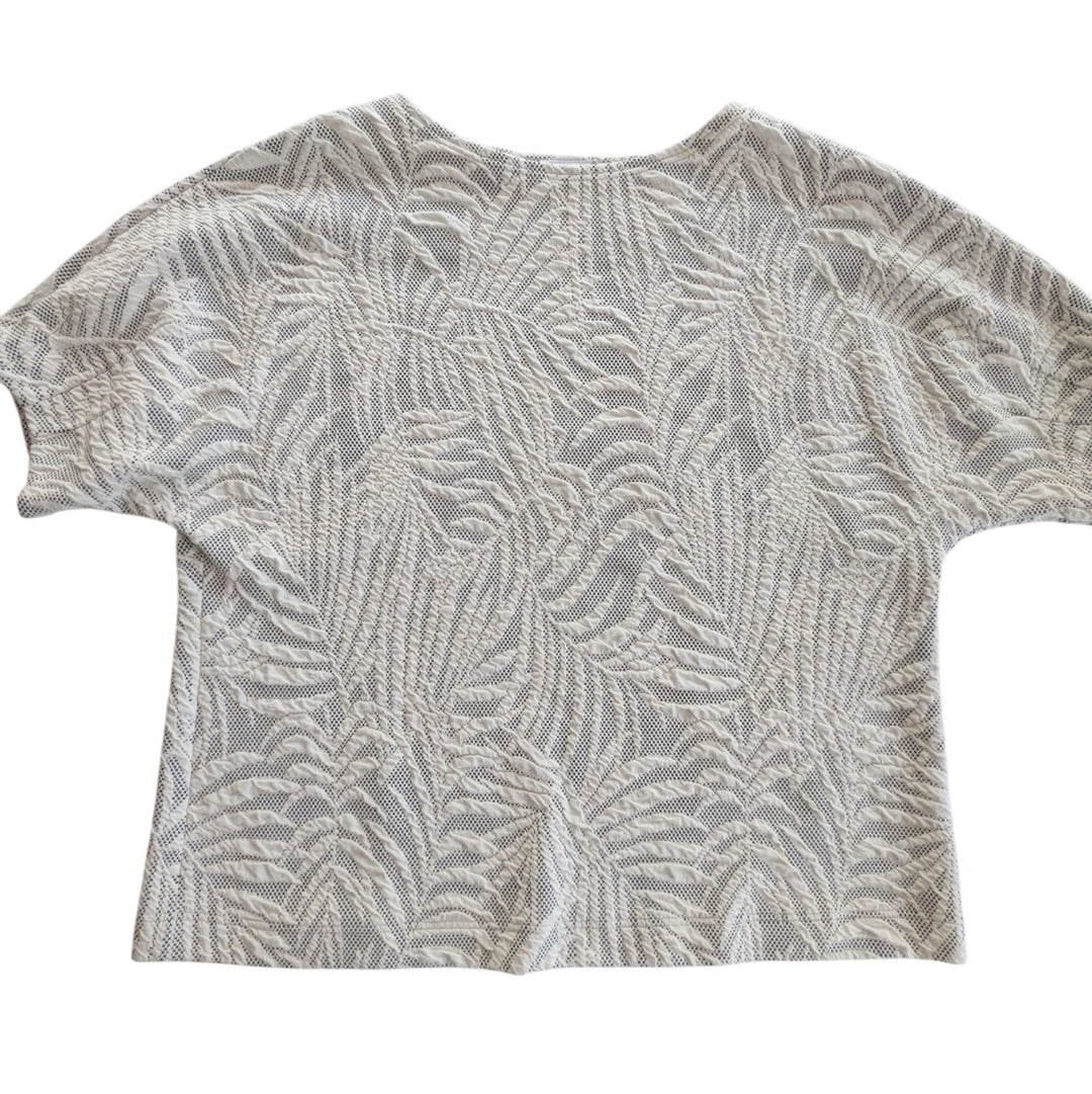 Akris Punto Palm Print Top Size XL