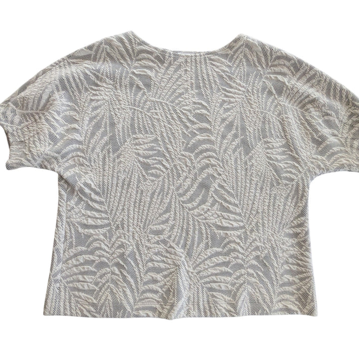 Akris Punto Palm Print Top Size XL