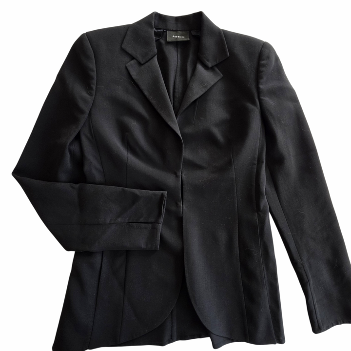 Akris Black Wool Blazer Size 6
