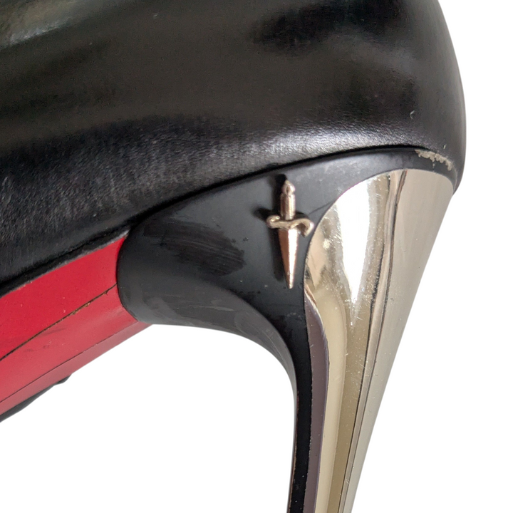 Cesare Paciotti Tall Leather Boots Size 36