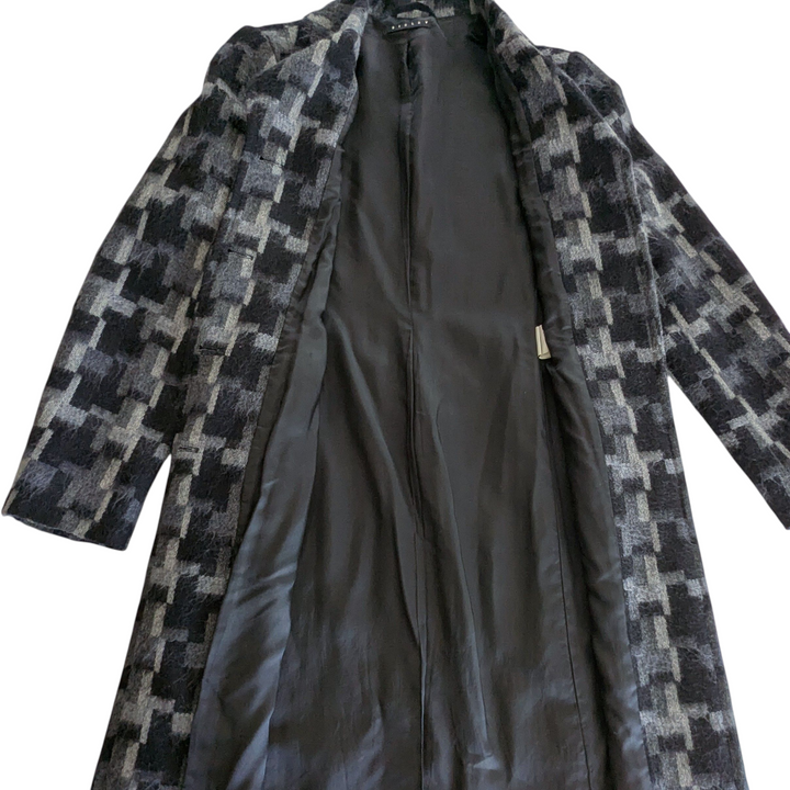 Sisley Wool Blend Coat Size 42