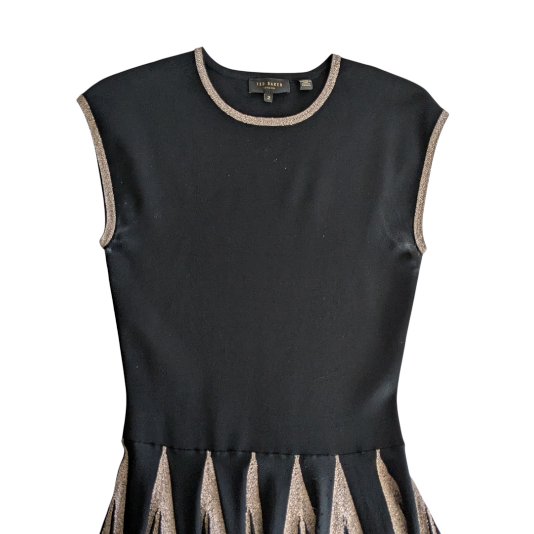 Ted Baker London Aleece Fit & Flare Dress Size 6