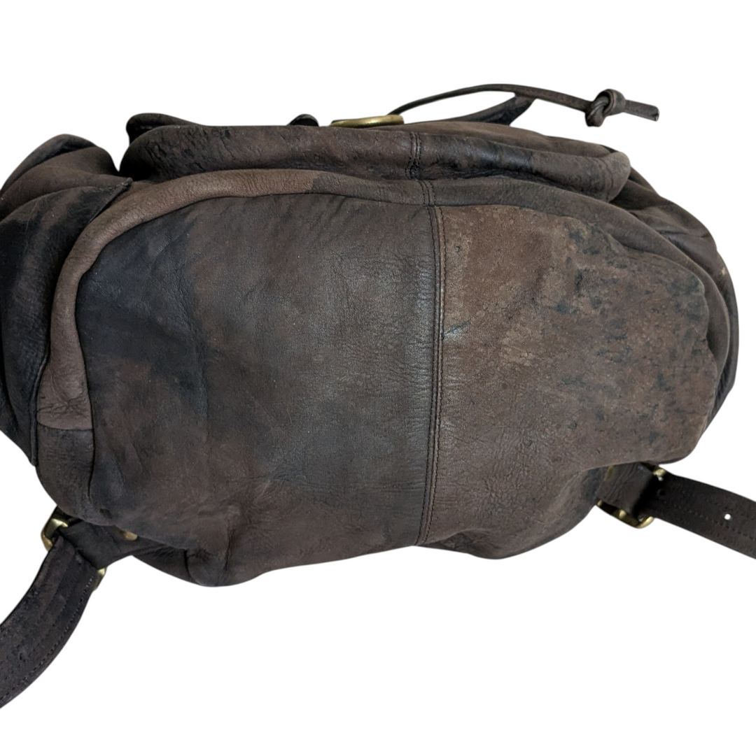 Frye Vintage Leather Backpack