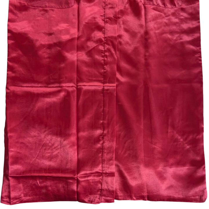 Chinese Satin Long Kimono O/S