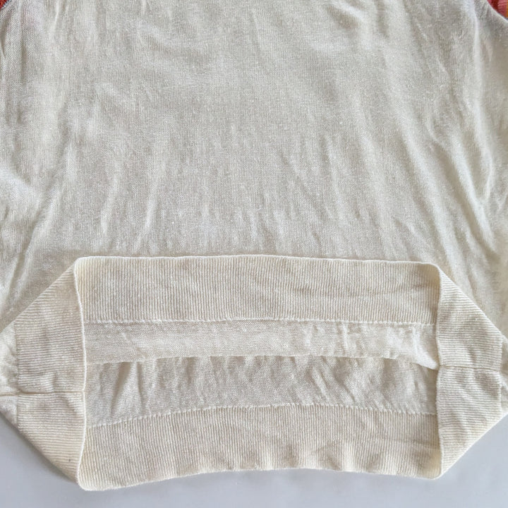 Boden Frilled Linen Tank Size Large