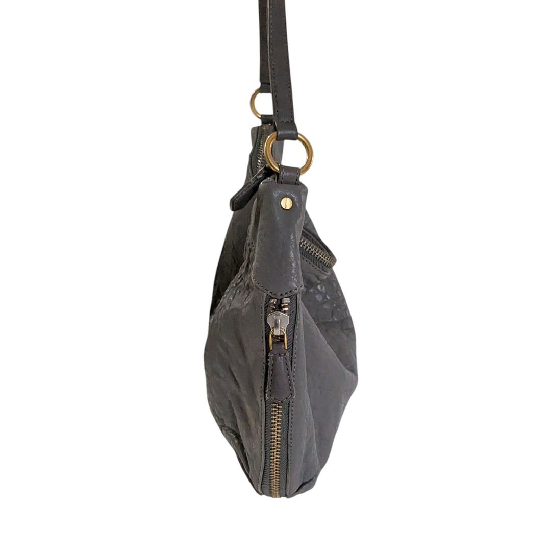 Marc by Marc Jacobs Washed Up Grey Hobo Crossbody