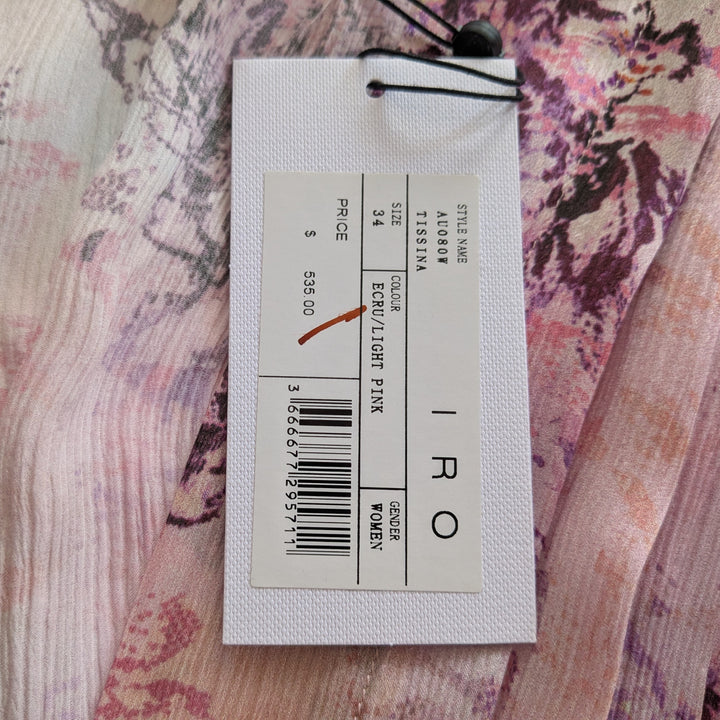IRO Paris Tissina Mini Dress Size 34/2