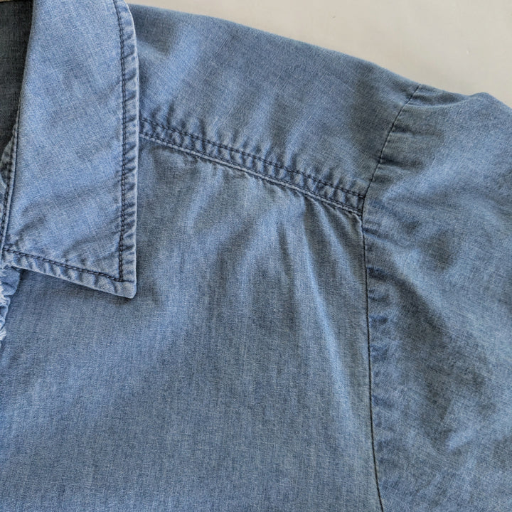 Anthropologie Pilcro Juni Chambray Shirt Size 1X