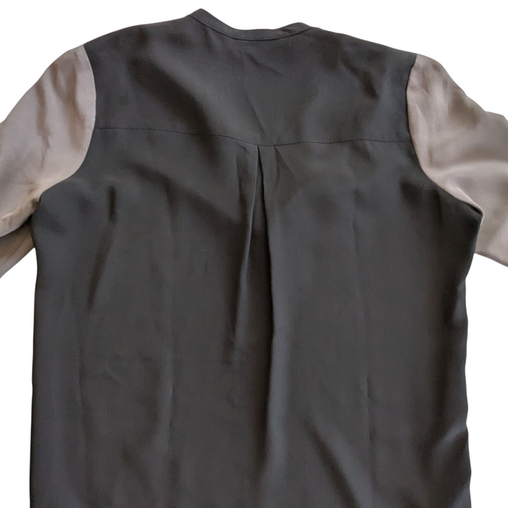Vince 2 Tone Silk Tunic Size 2