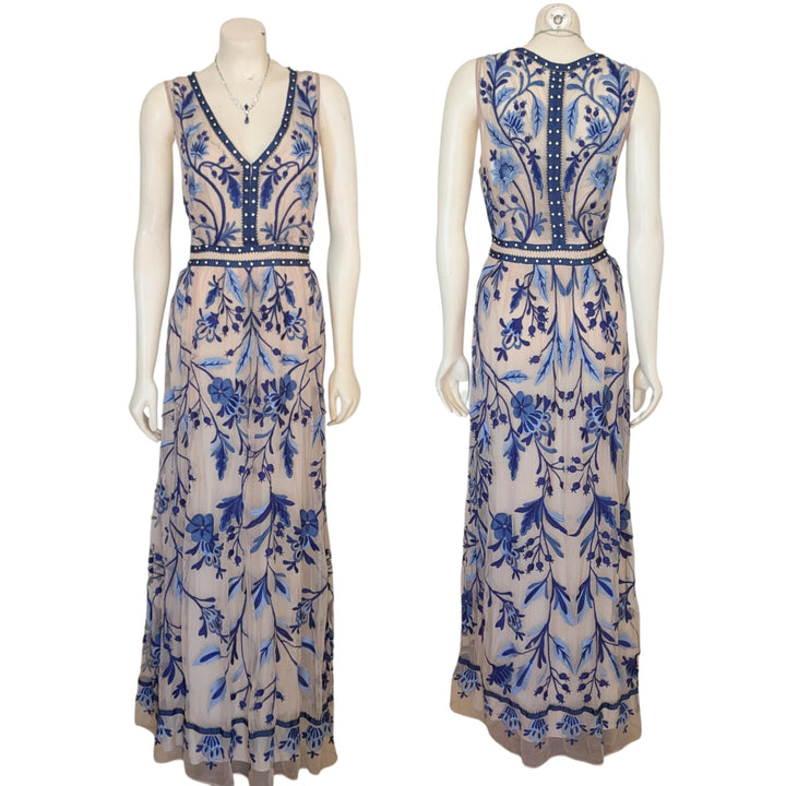 Anthropologie Moulinette Soeurs Willow Park Beaded Dress Size 6
