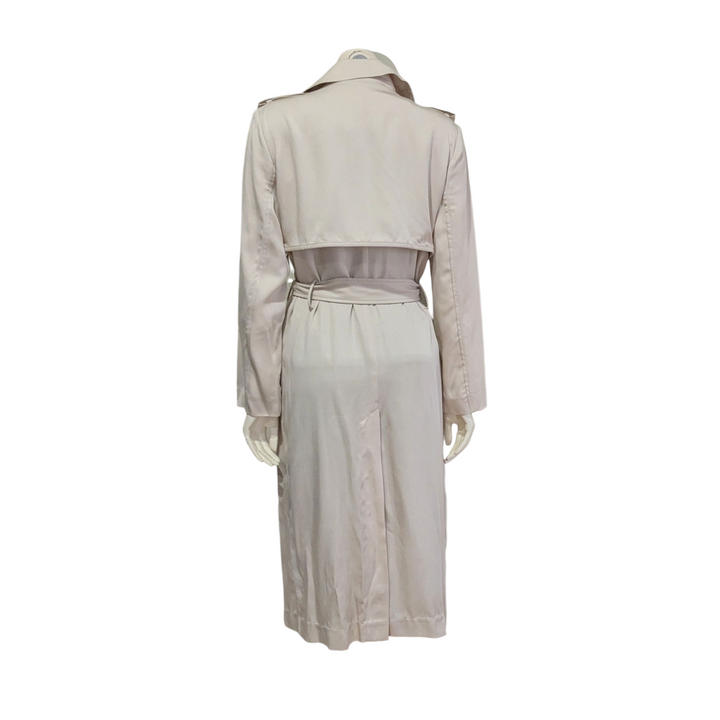 Badgley Mischka Trench Coat Size Medium