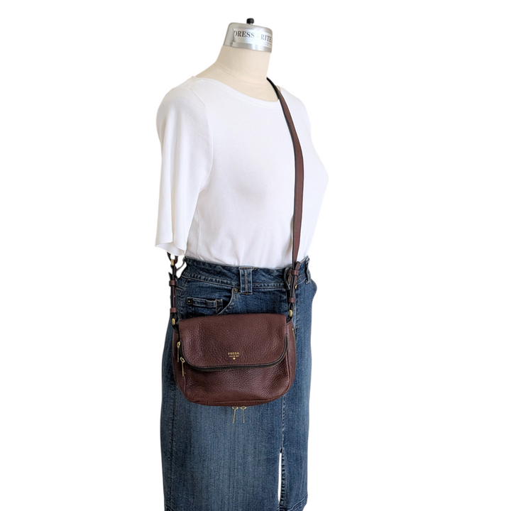 Fossil Preston Leather Crossbody