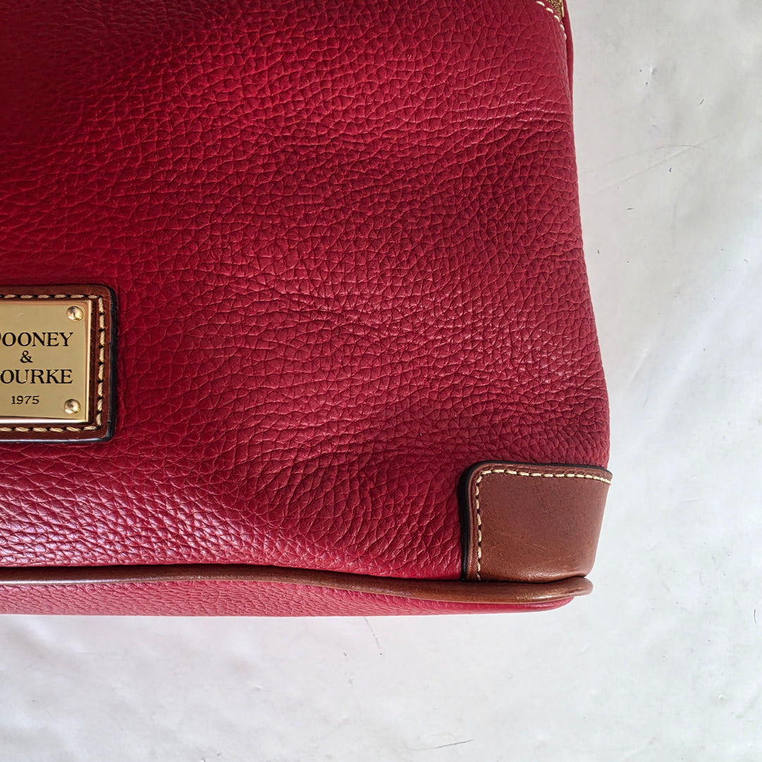 Dooney & Bourke Red Leather Crossbody