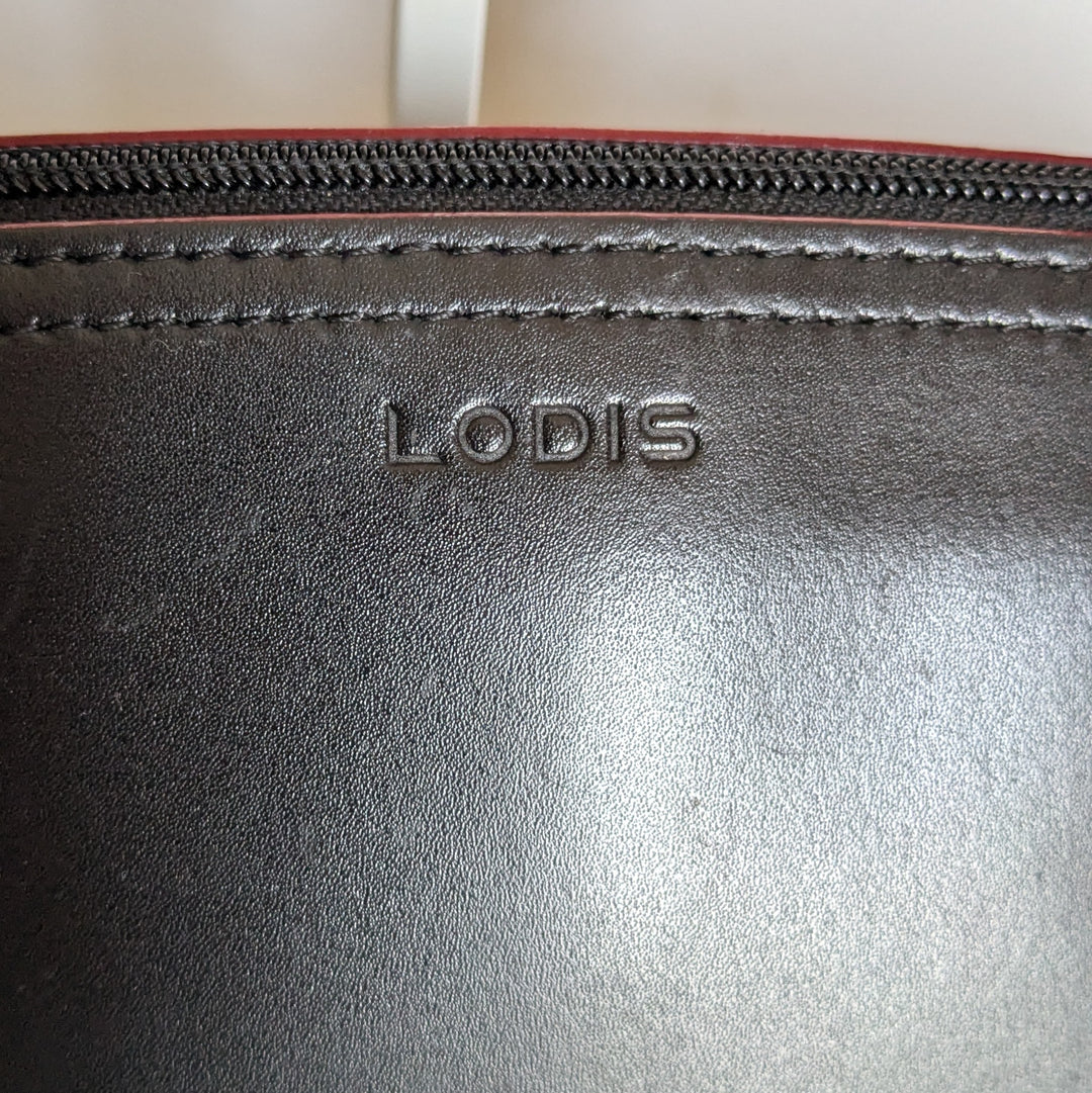 Lodis Audrey Buffy Leather Domed Shoulder Tote Bag
