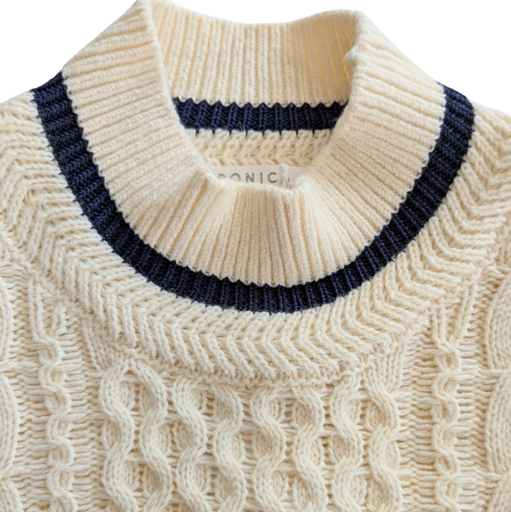 Veronica Beard Fritz Mixed Media Sweater Size Large