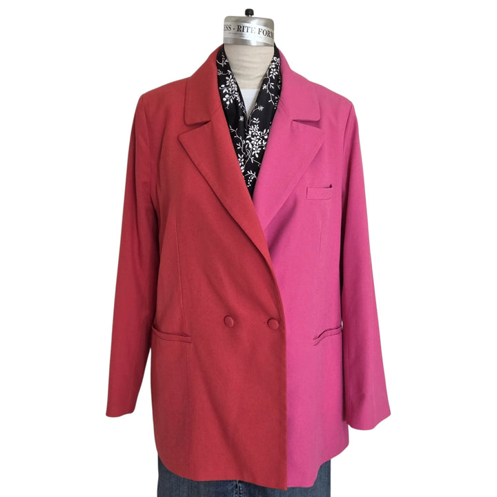 Anthropologie Hutch 2 Tone Blazer Size 1X