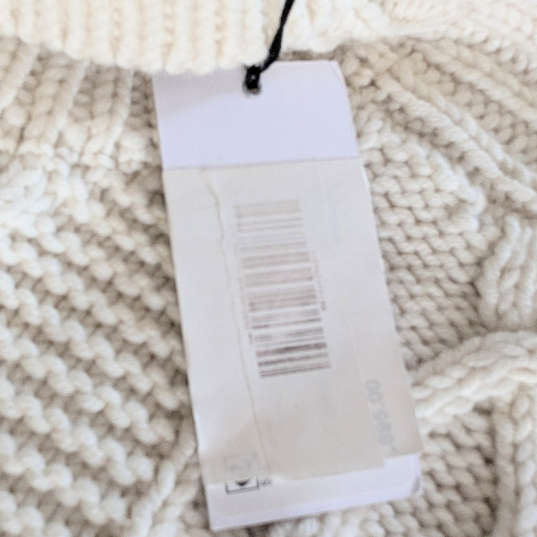 10 Crosby Derek Lam Cable Knit Tunic Sweater Size Large NWT