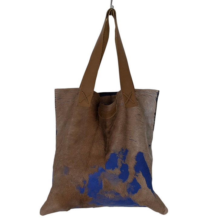 SutiSana Frank Road Cowhide Tote Bag