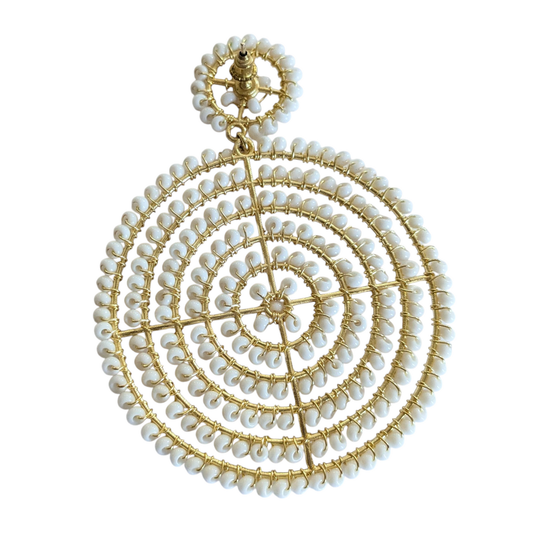 Lisa Lerch Double Disk Earrings