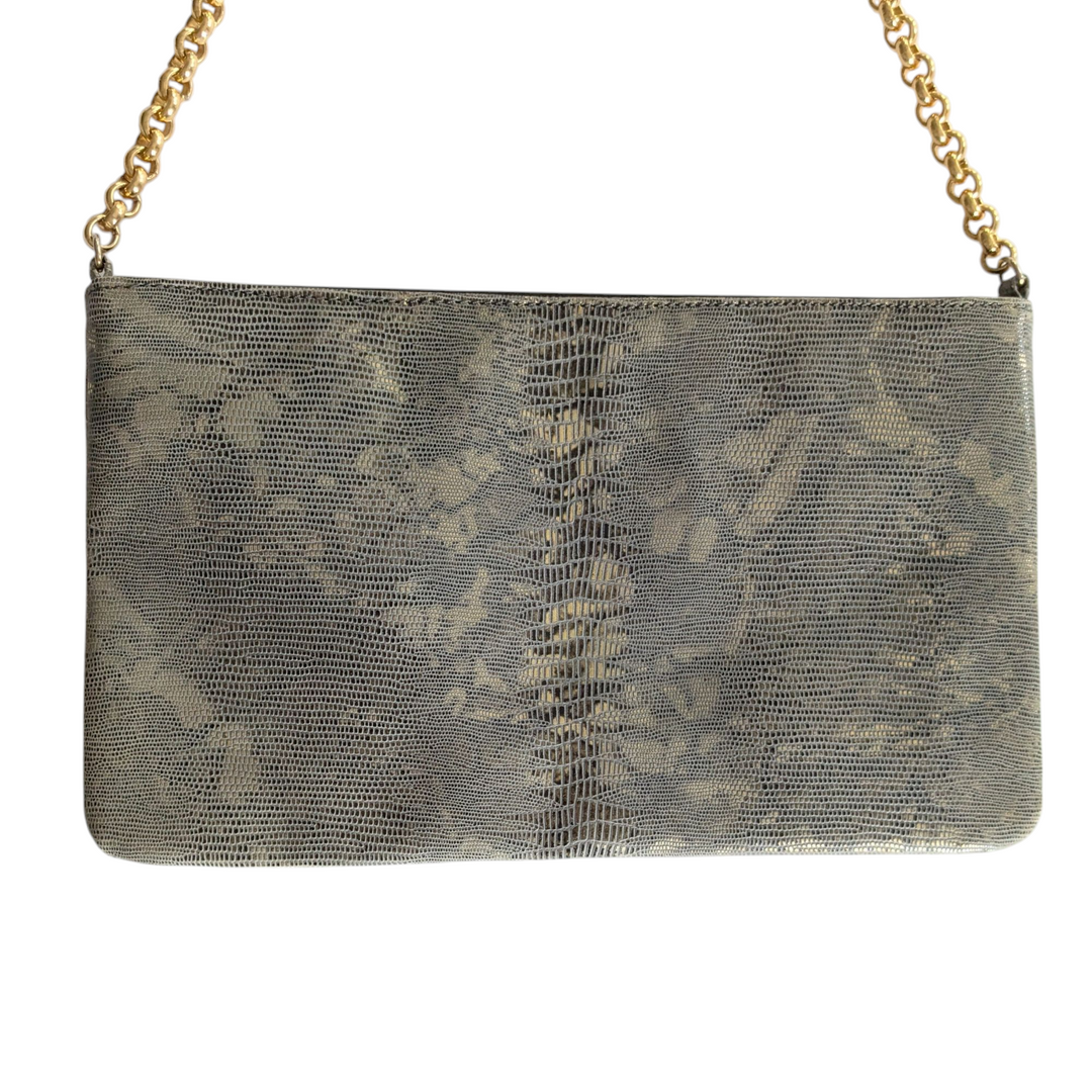 Paola Del Lungo Leather Clutch