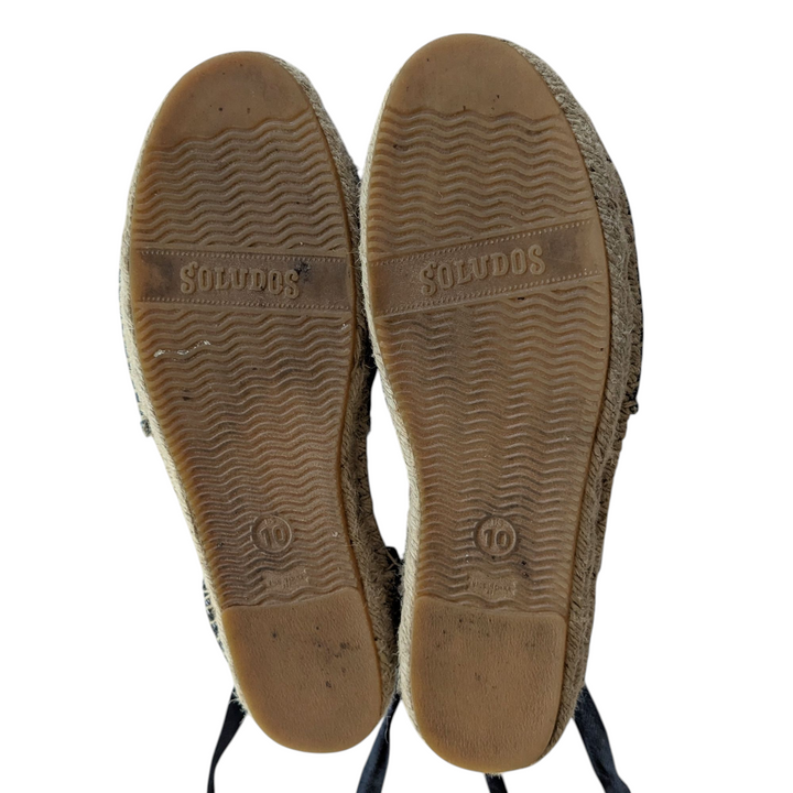 Soludos Denim Espadrilles Size 10
