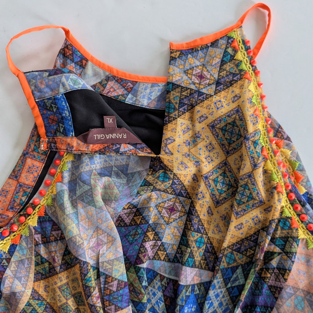 Ranna Gill Maxi Dress Size XL