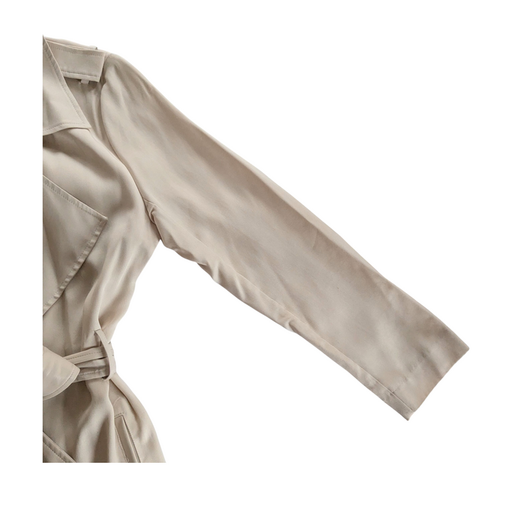 Badgley Mischka Trench Coat Size Medium