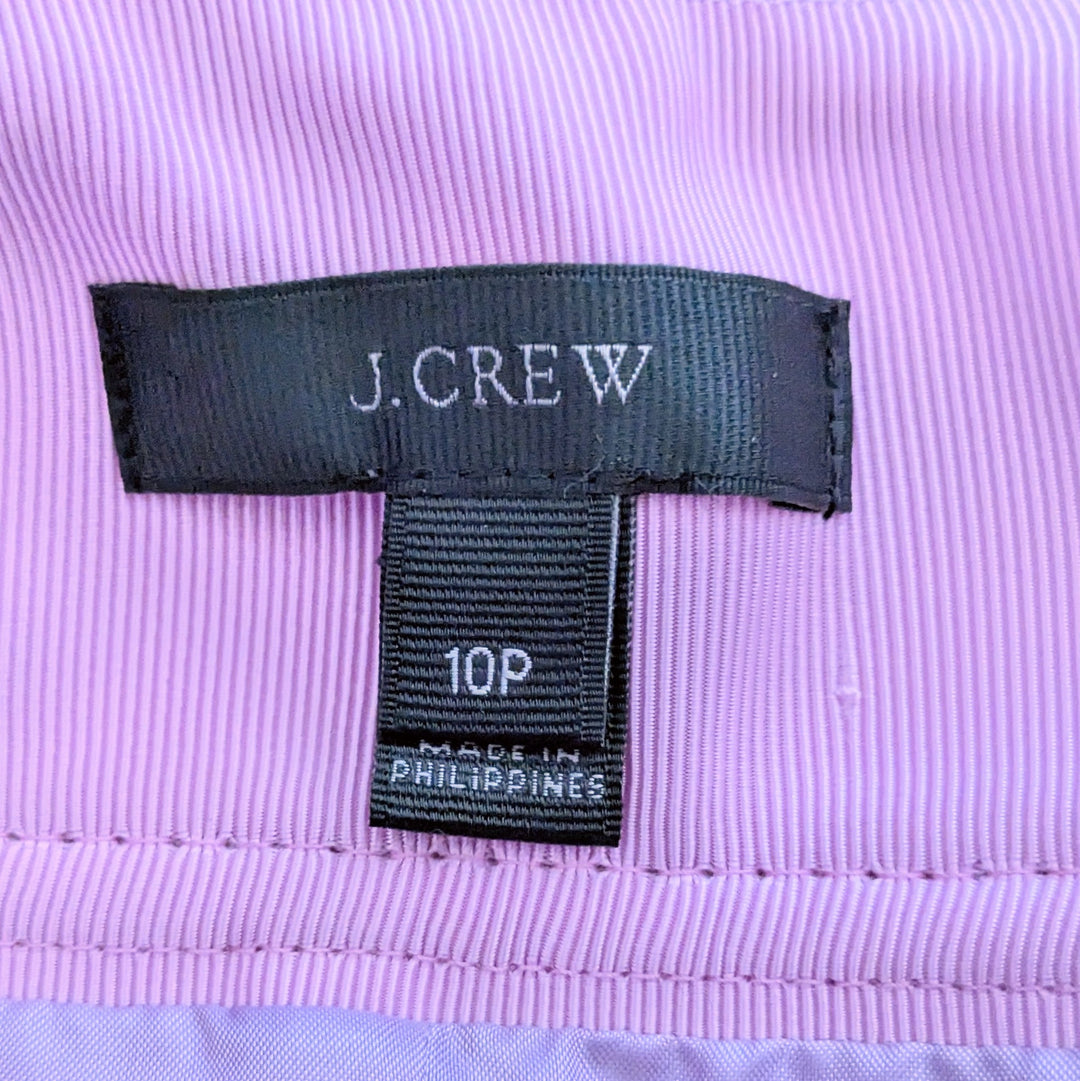 J. Crew Wool Mini Skirt Size 10P
