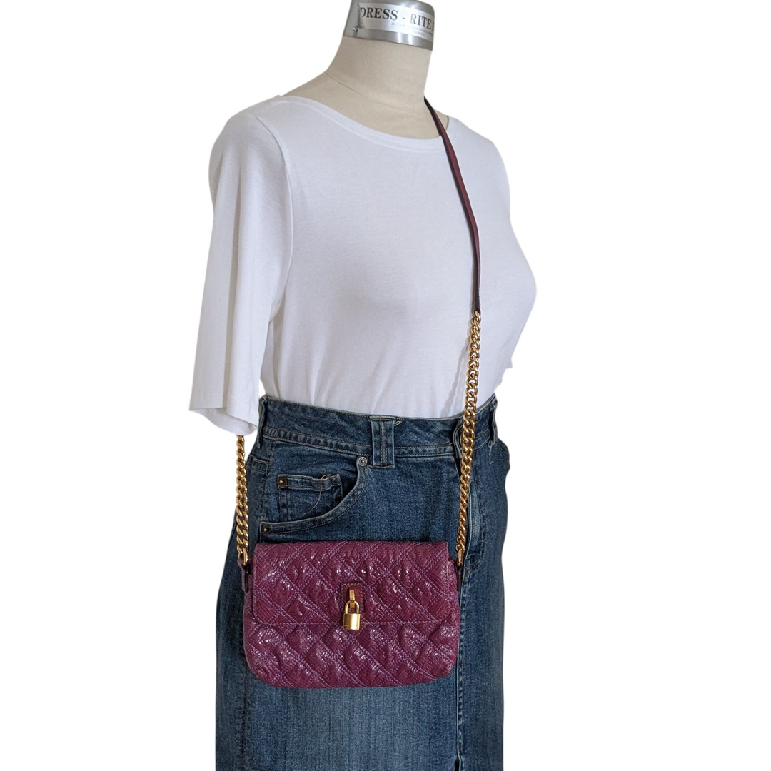 Marc Jacobs Purple Crossbody