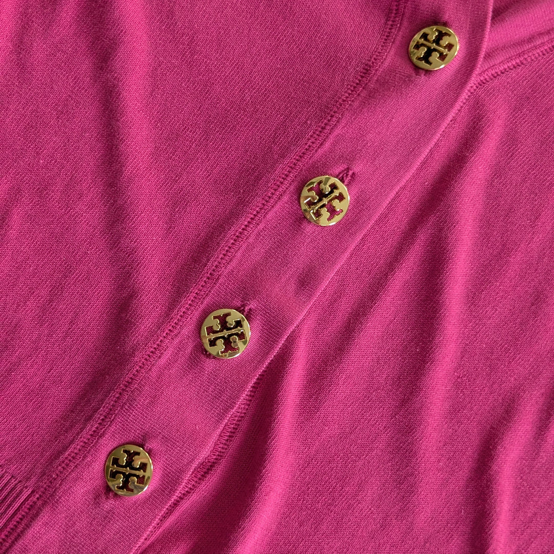 Tory Burch Simone Cotton Cardigan Size Small