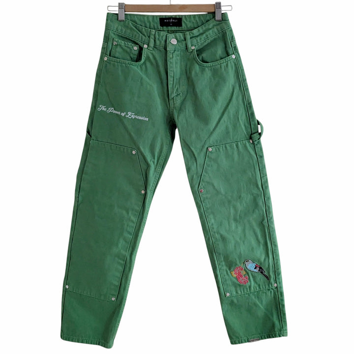 Mechali The Power of Expression Embroidered Jeans Size XS