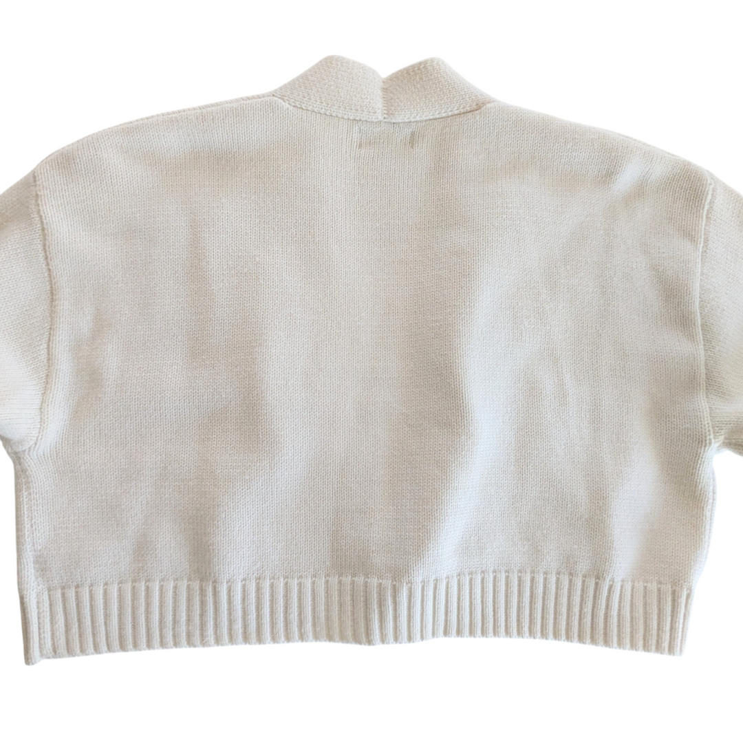 Anthropologie Saachi Cropped Cardigan Size Small