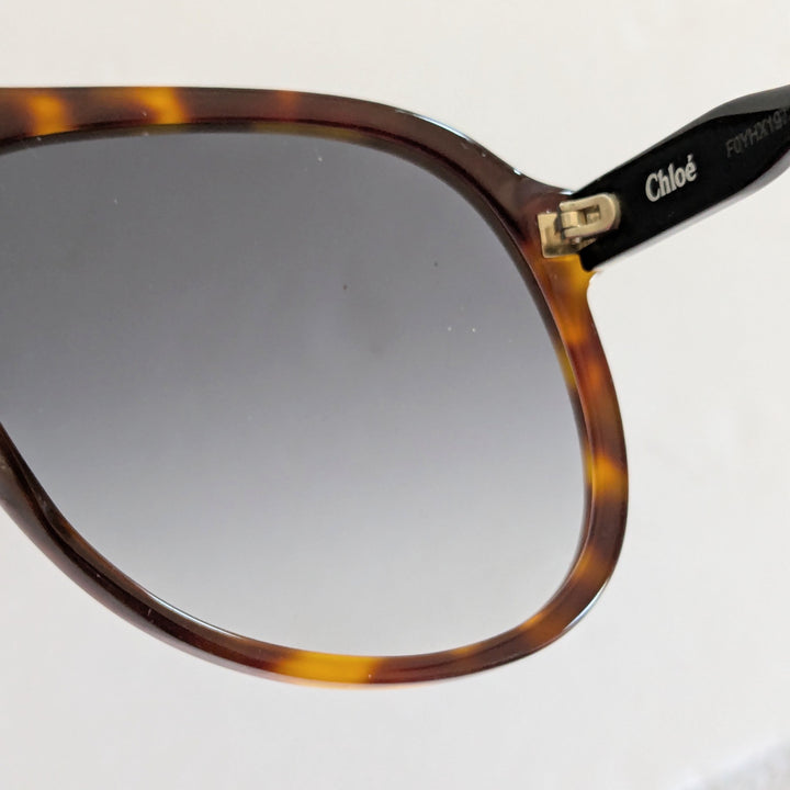 Chloe Eyewear Pilot Frame Sunglasses