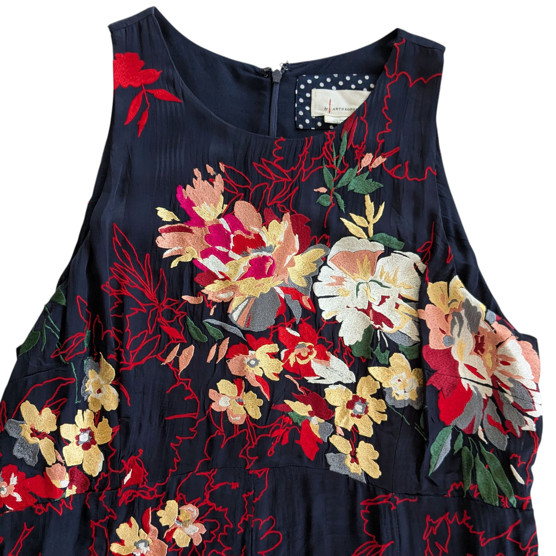 By Anthropologie Tangine Maxi Dress Size 14