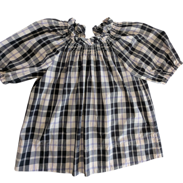 J. Crew Puffed Sleeve Top Size Small